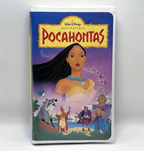 Pocahontas vhs disney video - pocahontas,