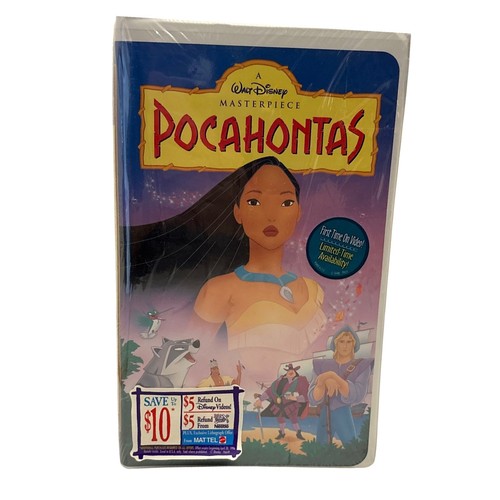 Disney pocahontas vhs walt - disney's,