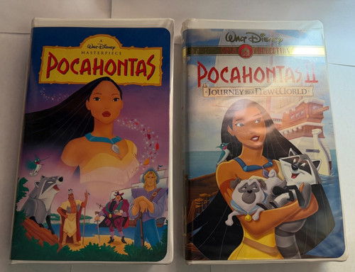 Pocahontas and vhs walt - pocahontas,