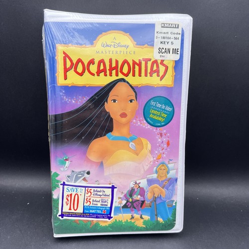 Sealed pocahontas vhs disney - vhs,