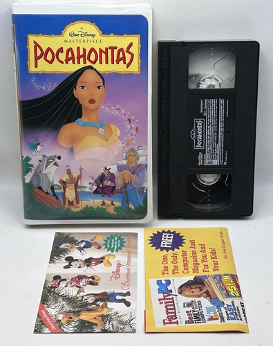 Pocahontas vhs disney - vhs, video