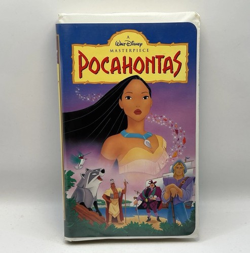 Pocahontas vhs disney video - vhs,