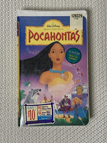 Vhs pocahontas collectible - pocahontas,
