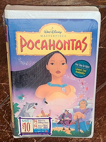 Pocahontas vhs 1996 - {cc}, (vhs,