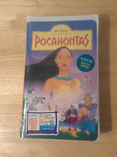 Pocahontas vhs 1996 walt - pocahontas,