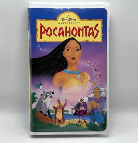 Pocahontas vhs disney video - vhs,
