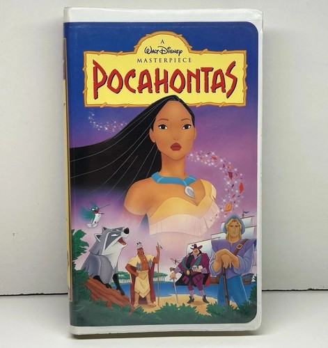 Pocahontas vhs disney video - vhs,