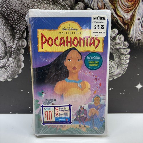 Walt disney pocahontas vhs - pocahontas, (vhs
