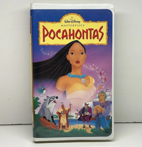 Pocahontas vhs disney video - vhs,