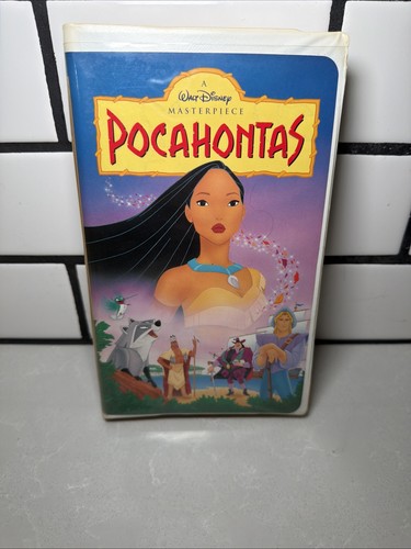 Pocahontas vhs 1995 disney - vhs,