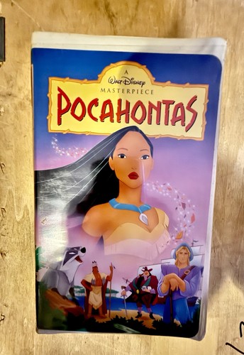 Pocahontas vhs disney animated - pocahontas,
