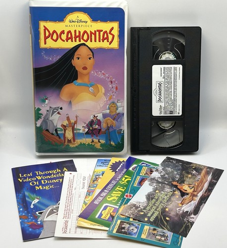Pocahontas vhs 1995 disney - pocahontas,