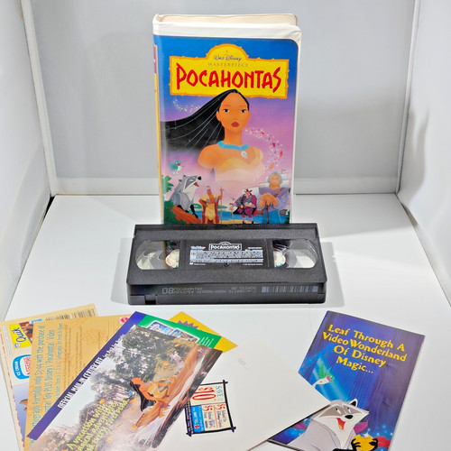 Pocahontas vhs disney - pocahontas,