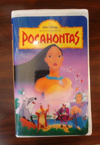 Vhs video pocahontas walt - vhs,