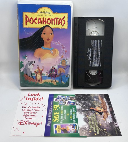 Pocahontas vhs disney - pocahontas,