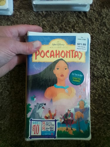 Disney pocahontas vhs - pocahontas,