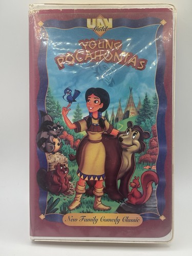 Vhs young pocahontas color - pocahontas, ~