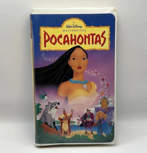 Pocahontas vhs disney video - vhs,